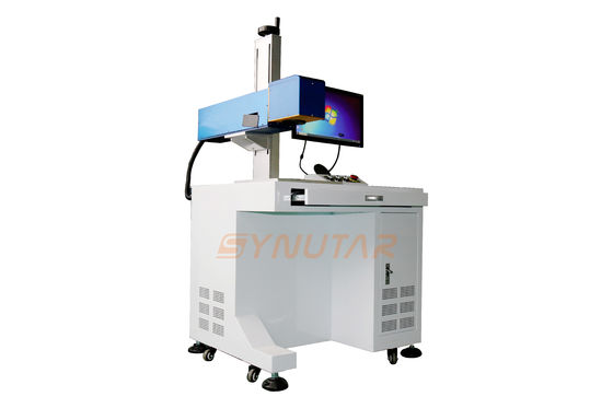 100W 굽은 3D 섬유 레이저 표시 기계 곰팡이 새기