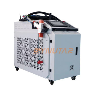 220V / 50Hz 핸드헬드 레이저 청소 기계 1000W 선박 공장의 철강