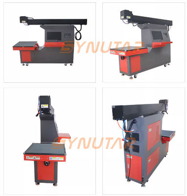 AC220V/50Hz/10A 전원 공급 장치 EZCAD 소프트웨어와 유리 레이저 튜브와 함께 CO2 레이저 마커