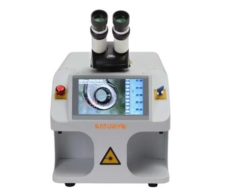 정밀 레이저 용접기 보석 150KG 무게 0.2-2mm 용접 깊이 1064nm 레이저 파장