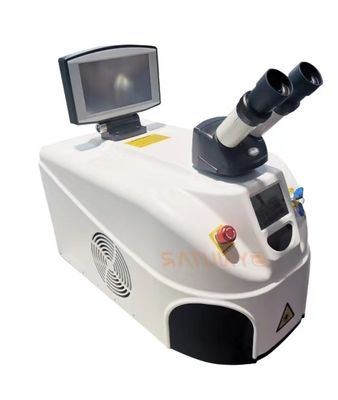 200W 보석 레이저 용접기 2-8m/min 속도 220V/50Hz 전원 공급