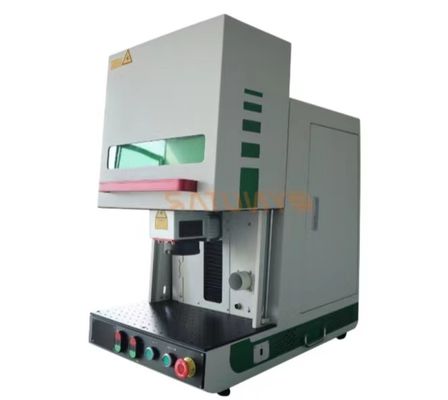 공기 냉각 1064nm 테이블 섬유 레이저 표시 기계 0.2mm 문자 높이