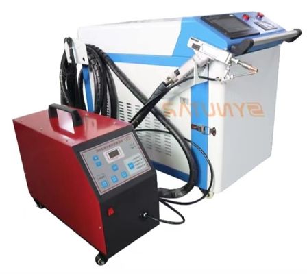 정밀 휴대용 레이저 용접 기계 0.5-5mm 용접 깊이 1064nm 레이저 파장 AC220V/50Hz 전력