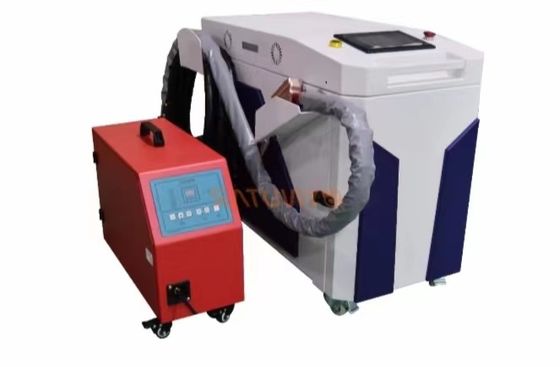 정밀 0.02mm 위치 휴대용 레이저 용접 기계 2000W AC220V 휴대 장치