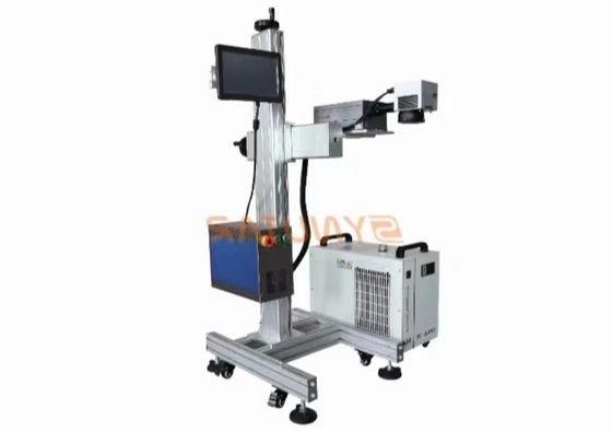 355nm 파장 UV 레이저 표시 기계 PC 제어 시스템 및 0.15mm 최소 문자 크기